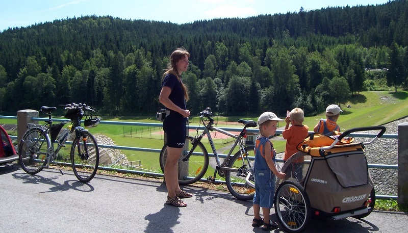 Lipno nad Vltavou - pauza na pehrad