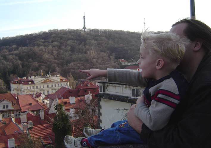 Prohldka Prahy (na kopci Petnsk rozhledna)