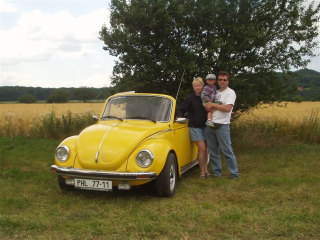 Alena, Milda a Adlka a cabriolet (lto 2004)