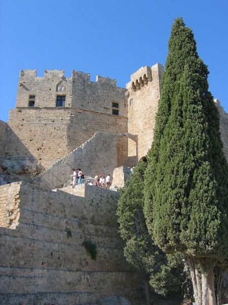 Starovk akropole - Lindos